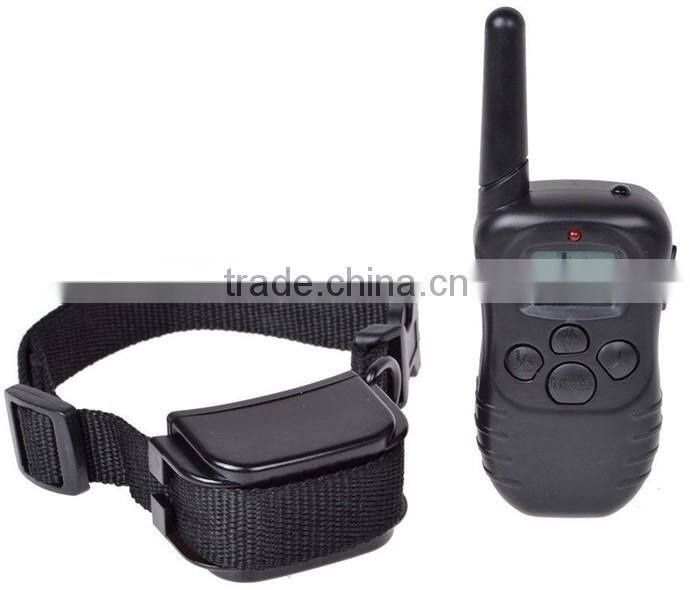 Hot selling LY-998DR dog electronic shock training collar, rechargeable, waterproof