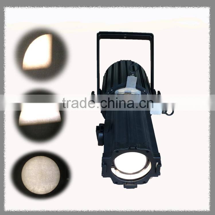 200w fixed-focus Theater stage image light profile spot light led effect
