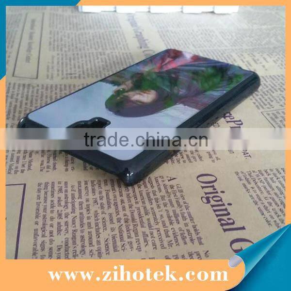 2D blank sublimation mobile phone case for Samsung Note 3 Lite N7505
