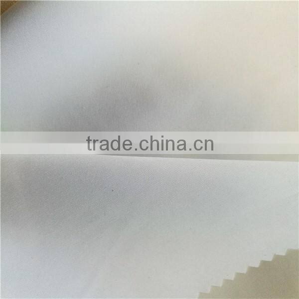100% polyester pongee with milky coated fabric from suzhou
