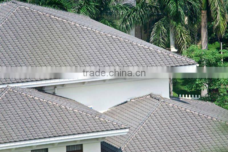 nature glazed japanese roof tile for private villa