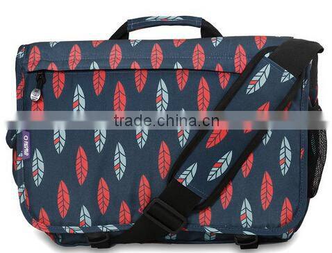 Stylish best selling college multifunction tote messenger bag with shoulder strap