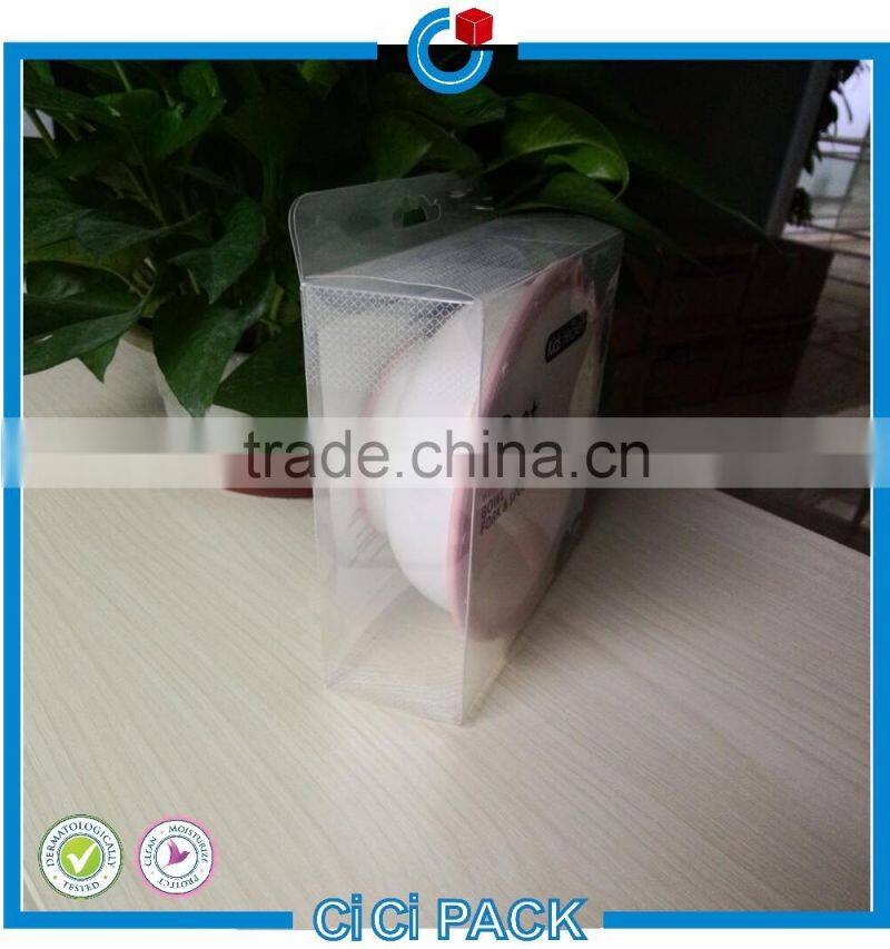 PP PET PVC Plastic folding Box for baby bowl with spoon and fork