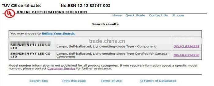 led light T8 bulb UL DLC listed