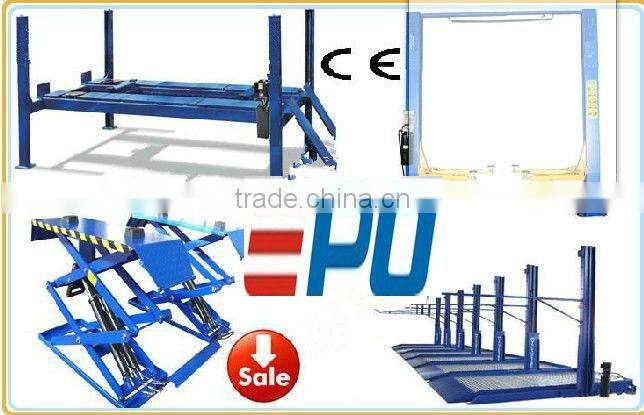 Two Post Double-Cyclinder Clear Floor Hydraulic Lift