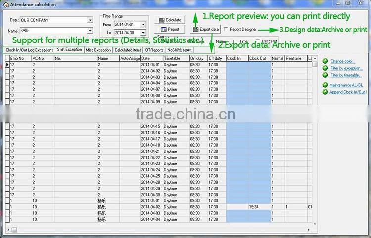 New Products Linux Hardware Zk Software Attendance Card Template Free (Hf-K200)