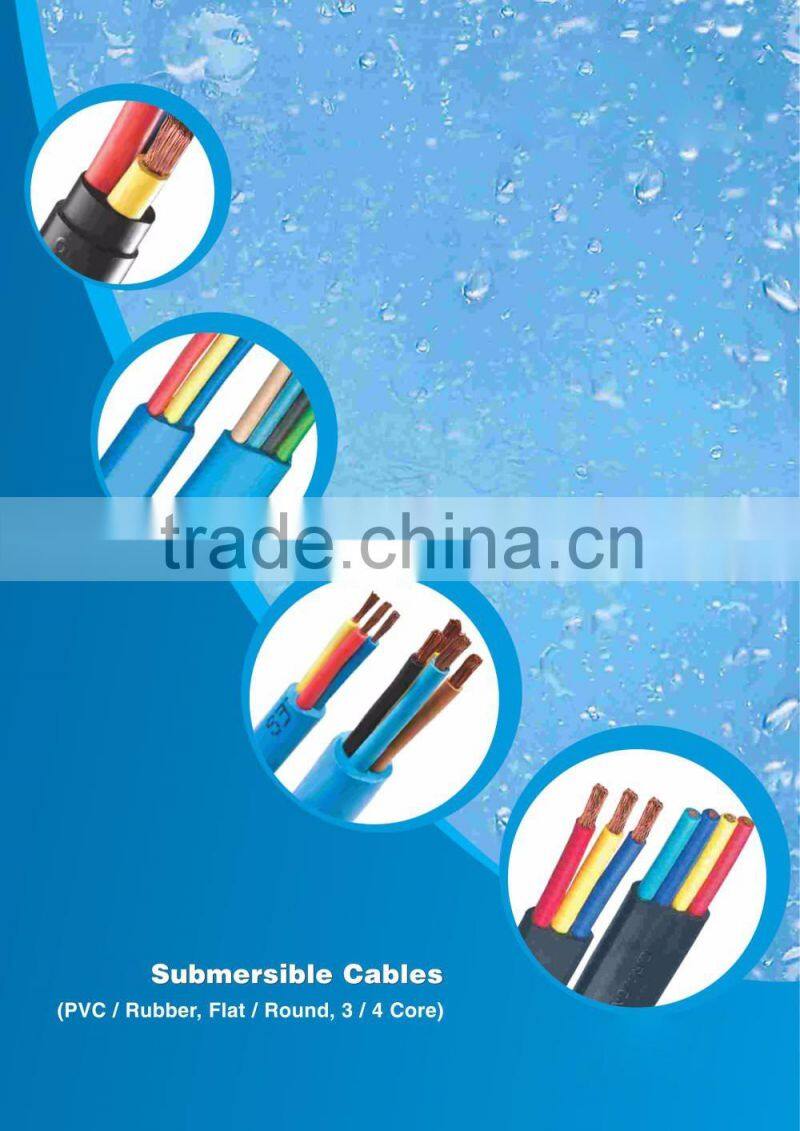 TML JHS EPR sheath flat submersible cable for pump use