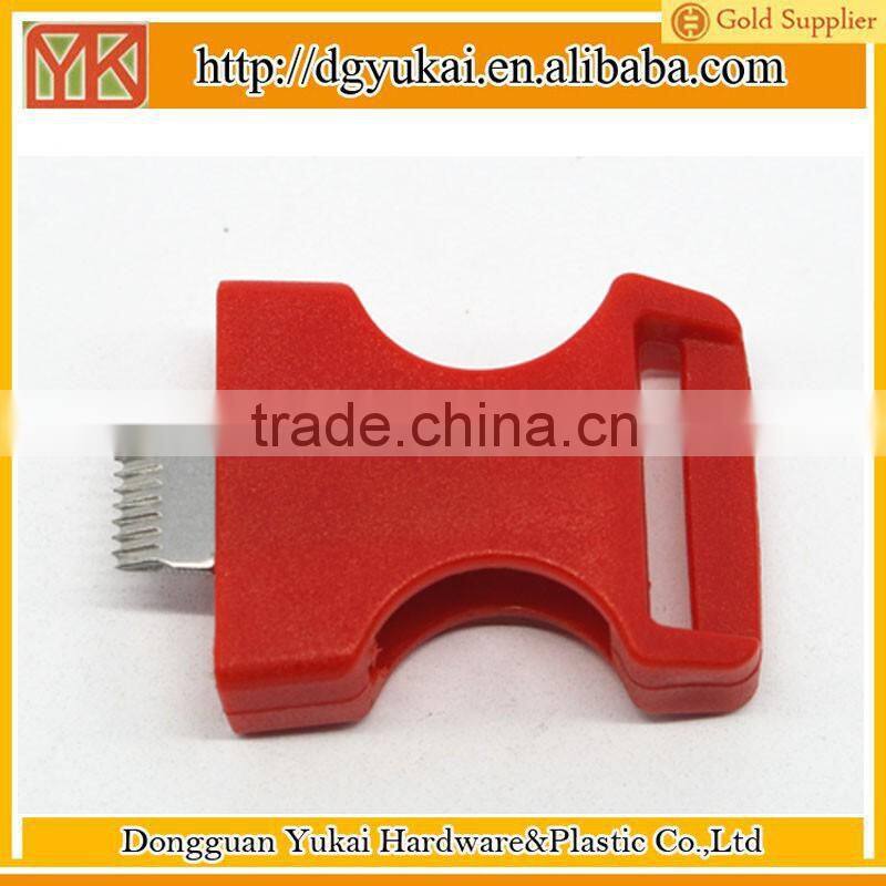 Yukai plastic flint buckles paracord firestarter buckles for camping