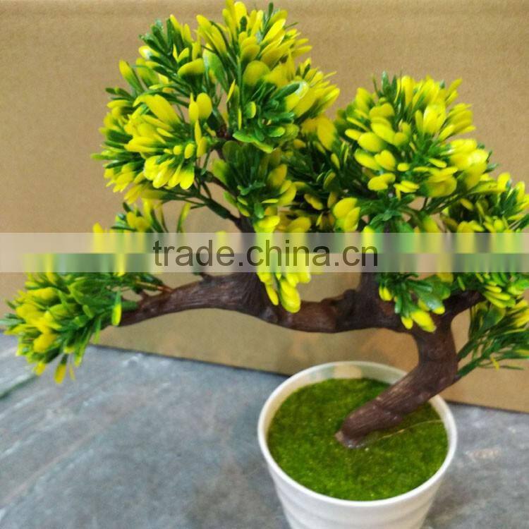 Tianjin factory wholesale artificial mini succulent flower plants, mini flower bonsai
