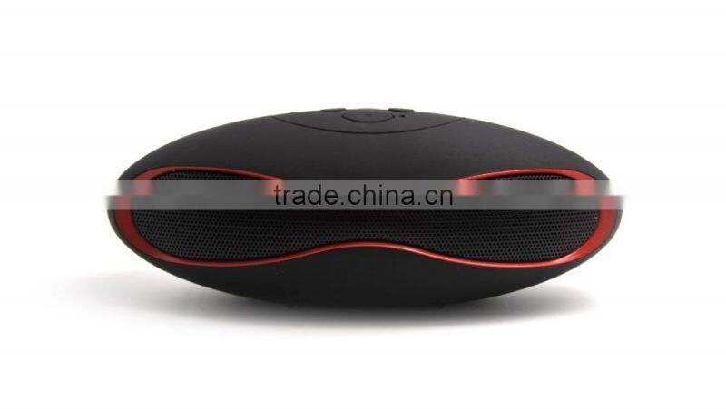 Mini Rugby bluetooth speaker, hot selling rugby football mini speaker for promotion gift with hands free call/TF card function