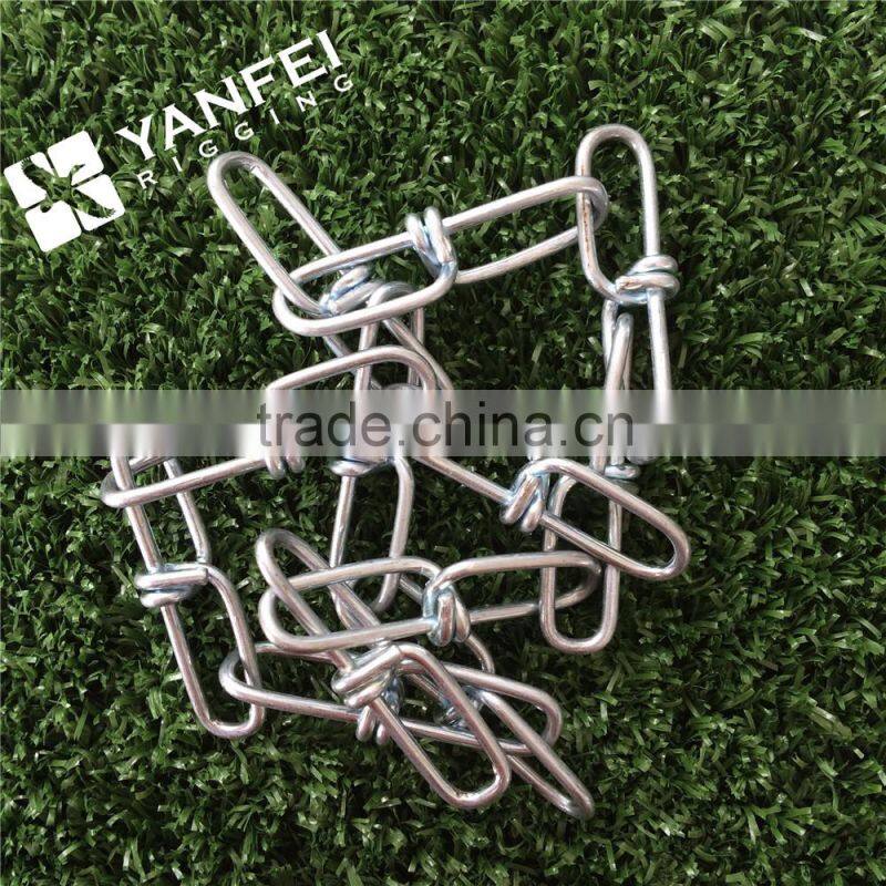Double Loop Chain, DIN 5686 (Knotted Chain)