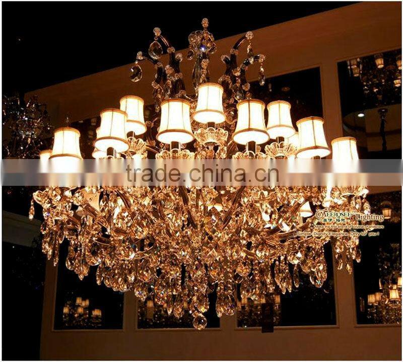 New Arrival Best Selling Crystal Decoration Art Lamp with Lampshades MD8240 L27 D1150mm H850mm