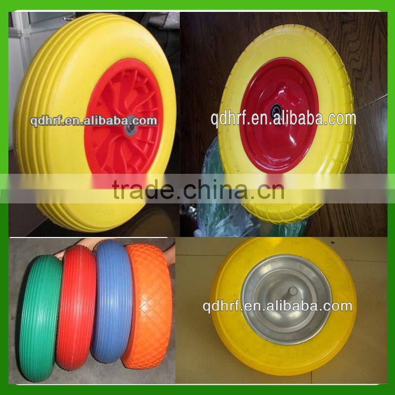 4.80/4.00-8 PU Rubber foam wheel PU001