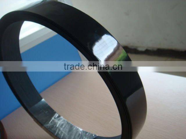 good quality black color pvc edge banding profile for furniture