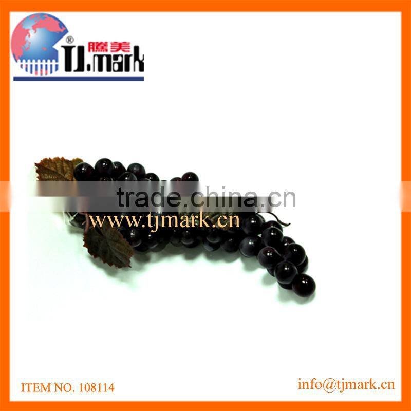 48PCS PVC PURPLE GRAPE BUNCH, GARDEN DECORATION GRAPE BUNCH