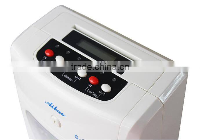 electonic punch time card time clock/punch card time clock for attendance