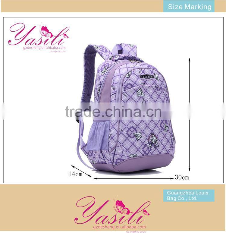 2014 multiple color cheap cute backpacks for teens, waterproof hiking backpacks for sport in Guangzhou