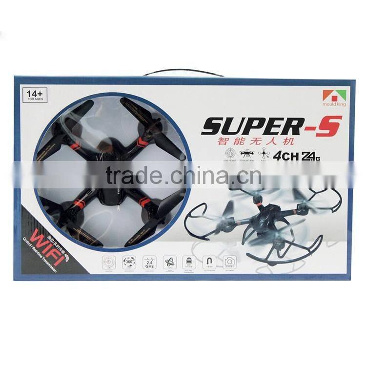 Funny 6 axis gyro black white plastic rc racing drone middle size radio contro quadcopter 3D fly aircraft con camera for sales