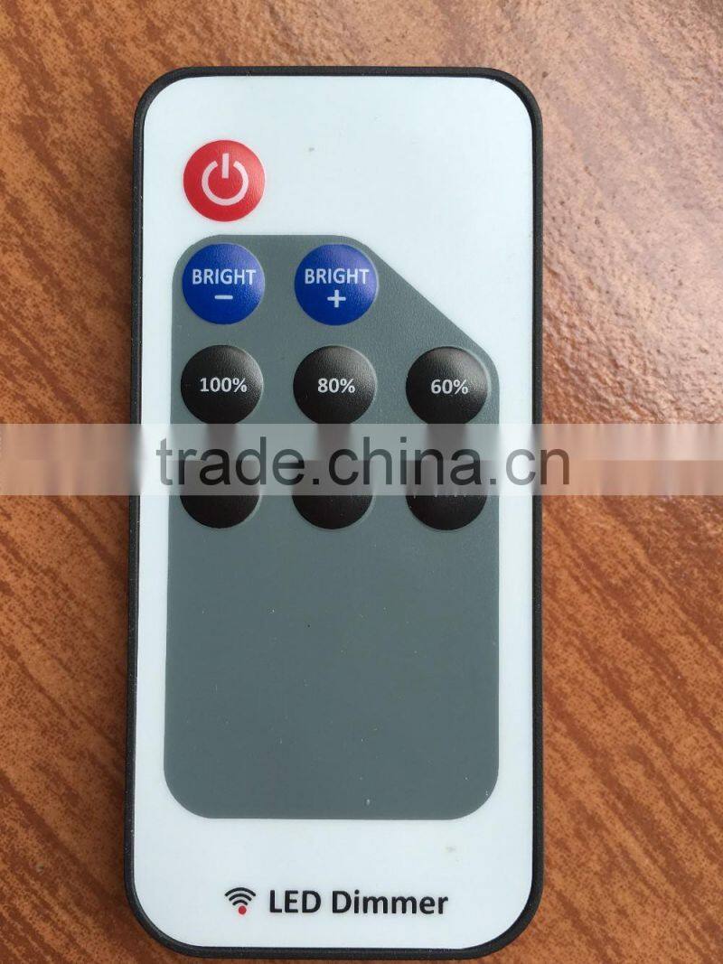 Mini Controller RF Wireless Remote Controller 12A DC 5~24V for 5050 Led RGB Strip