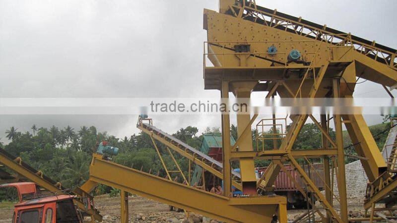 ZOONYEE automatic stationary complete stone crushing plant stone crusher