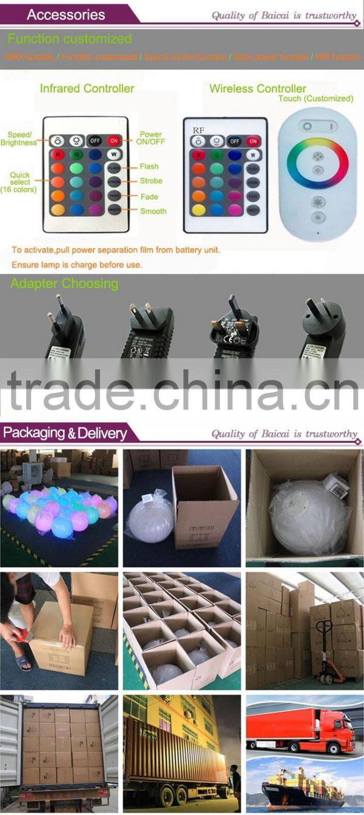 PE material illuminated led planters /light up flower pot/plastic led flower pot