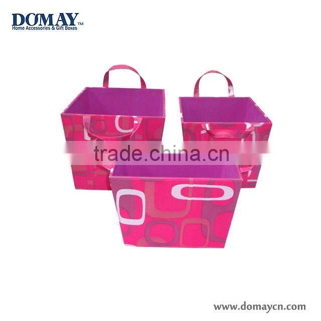 Leather Laundry Holder /Gift Storage/laundry basket