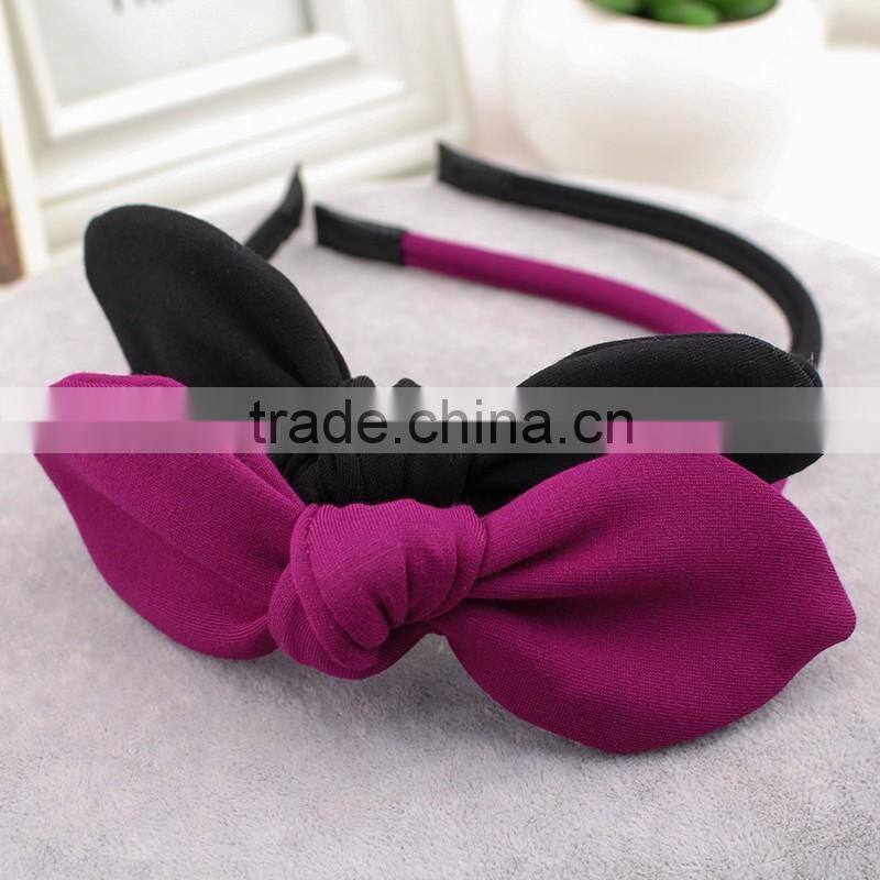 Bowknot hairpin hair hoop decorations border slid pressure hair hair headwear accessories