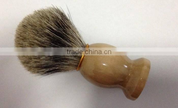 Horse Hair Horse Tail Hair Men's Shaving Brush Wood Handle Face Brush