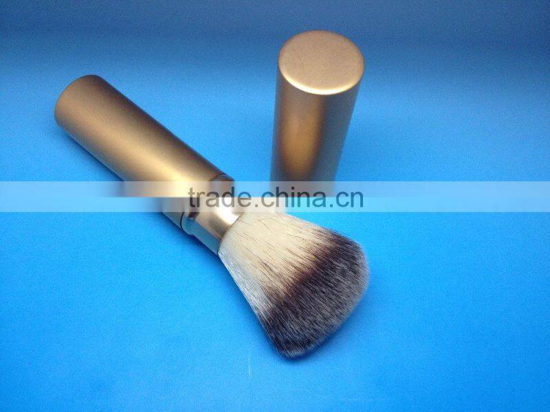 retractable golden powder blush brush
