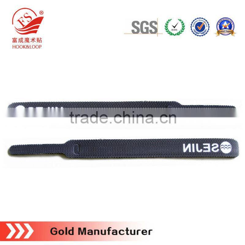 magic wire hook and loop back to back strap protection stap