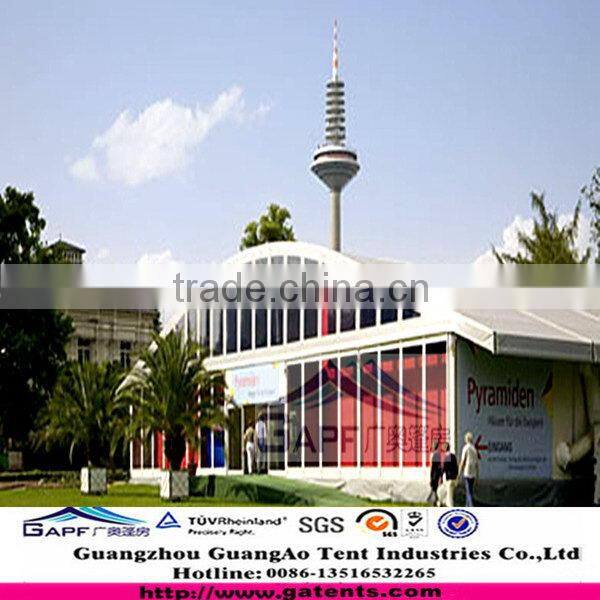 Latest Fashion high quality curved banquet tent