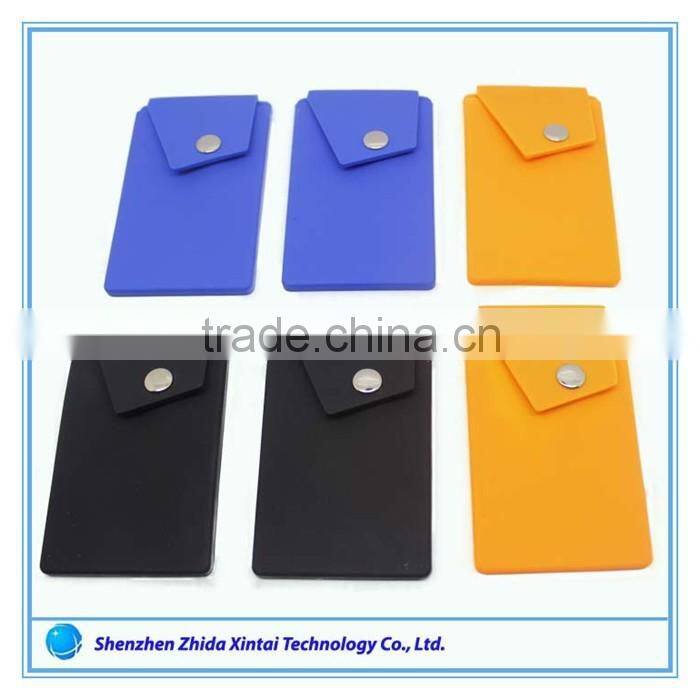 China Manufacturer Wholesale Sticky Smart Button Wallet For Phone