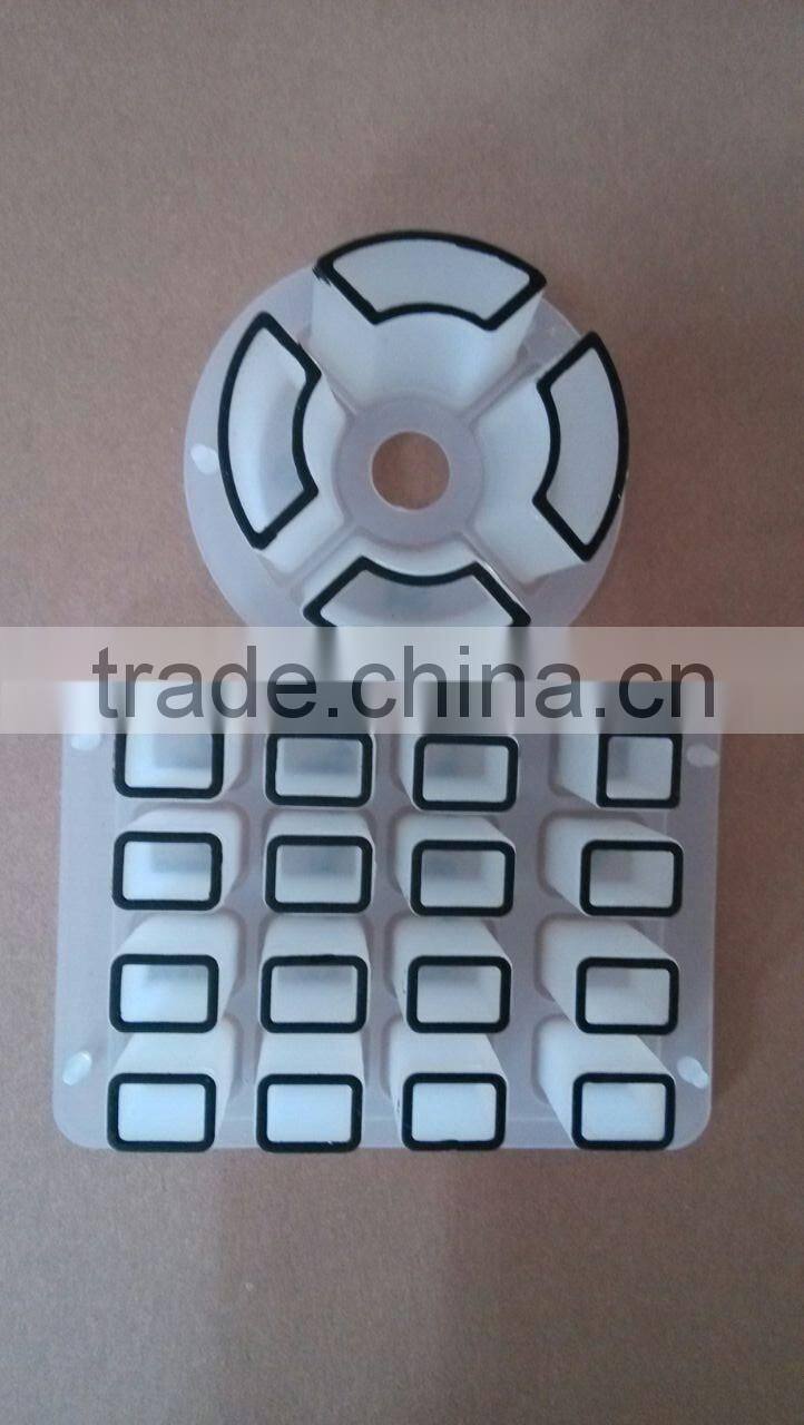 Plastic keyboard from plastic injection mold compay