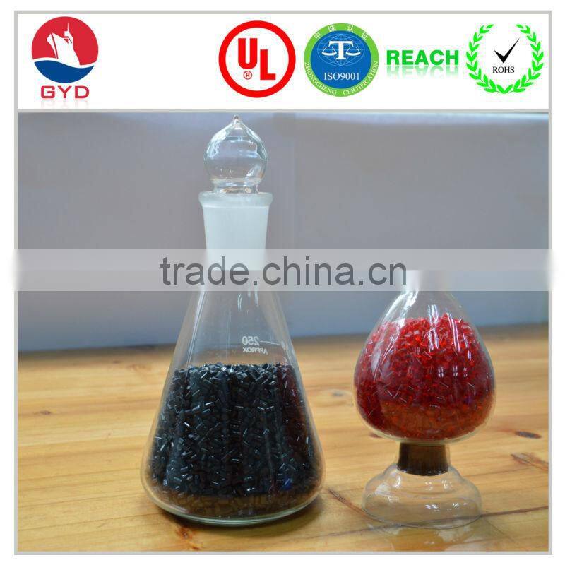 Fire resistant Low halogen PC engineering plastic granules / International Environmental Polycarbonate raw material manufacturer