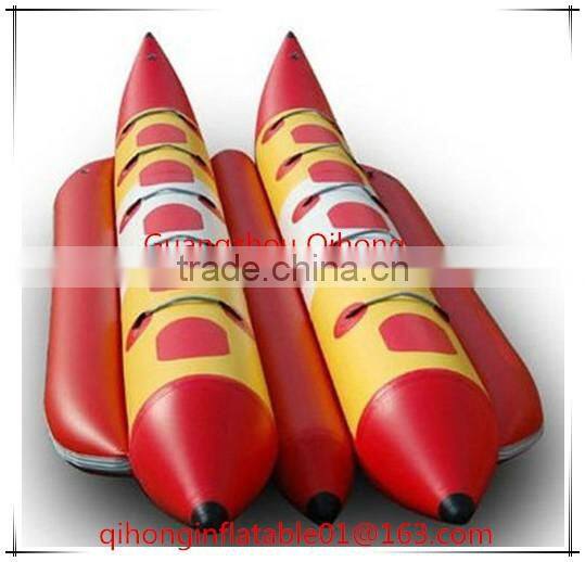 2016 new design funny inflatable boats, inflatable banana boats