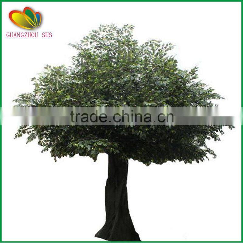 Plastic tree fiberglass artificial big banyan tree