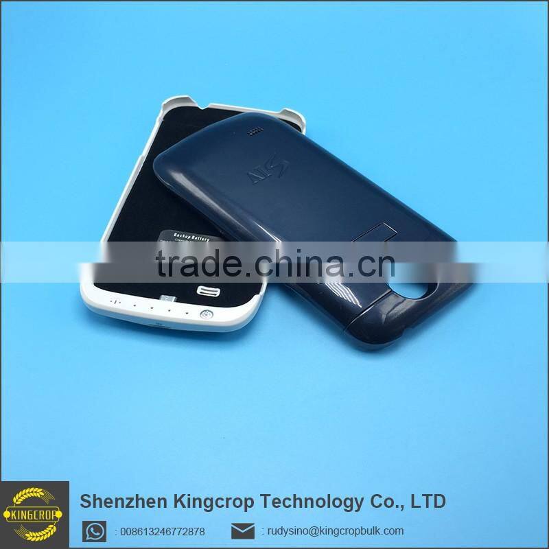 High capacity 4500mAh External charger Battery Case For samsung galaxy s4 siv i9500 i9505 9500