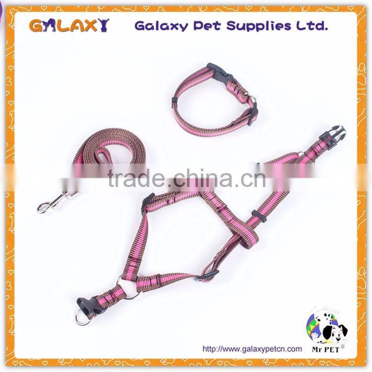 New products Reflective Pet Leashes / pet collar and leash With High Quality