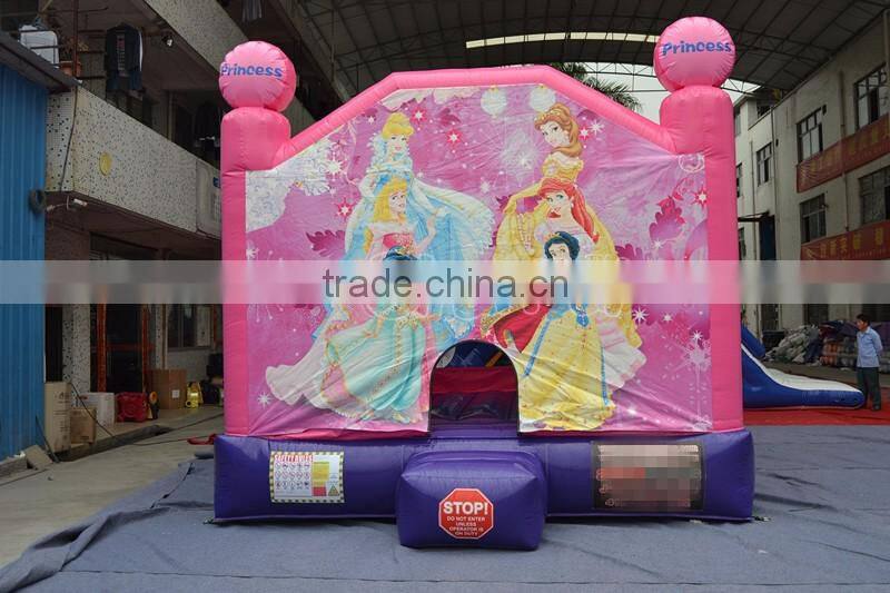 princess inflatable jumping bouncer castle for sale