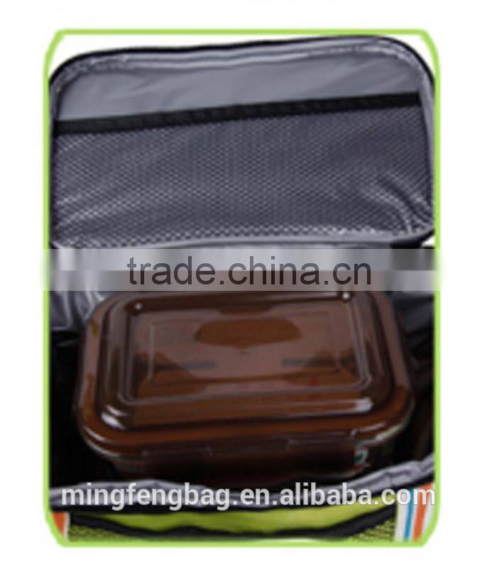 Custom High Quality 600D Oxford Waterproof Whole Foods Thermal Bag for Lunch Bag and Packit Freezable Lunch Box Bag