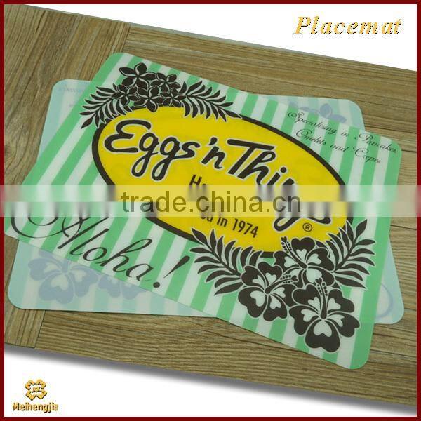Top grade latest PP placemat with flowers