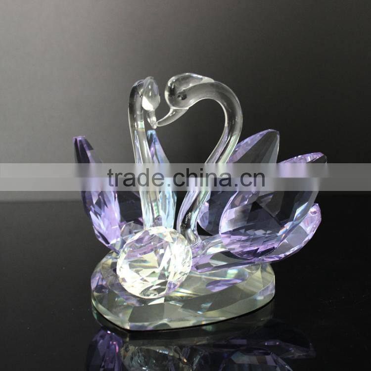2016 crystal glass purple china wedding souvenir gift items