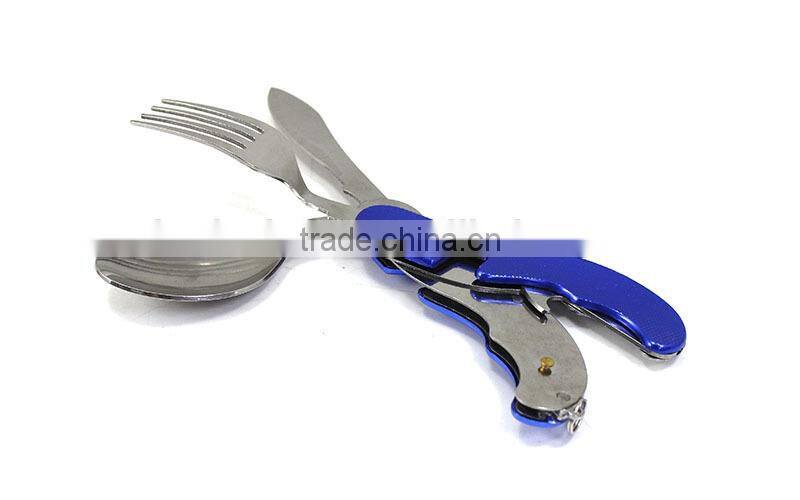 Knife and fork travel set ,H0T236 knife for camping for sale