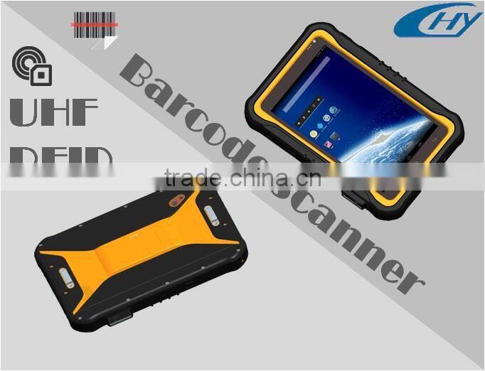 Dustproof 7 inch Android 3G barcode scanner RFID terminal
