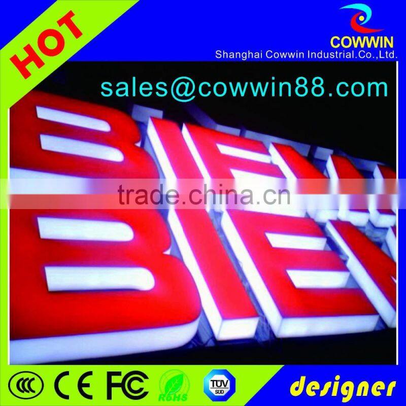 acrylic fashion letter p pendant jewelry Outdoor/Indoor /3d acrylic lettering for sale