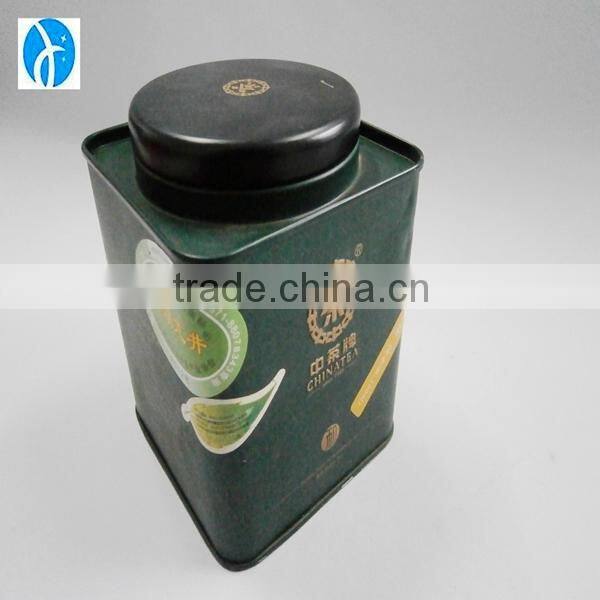 OEM square tea empty metal tin cans wholesale