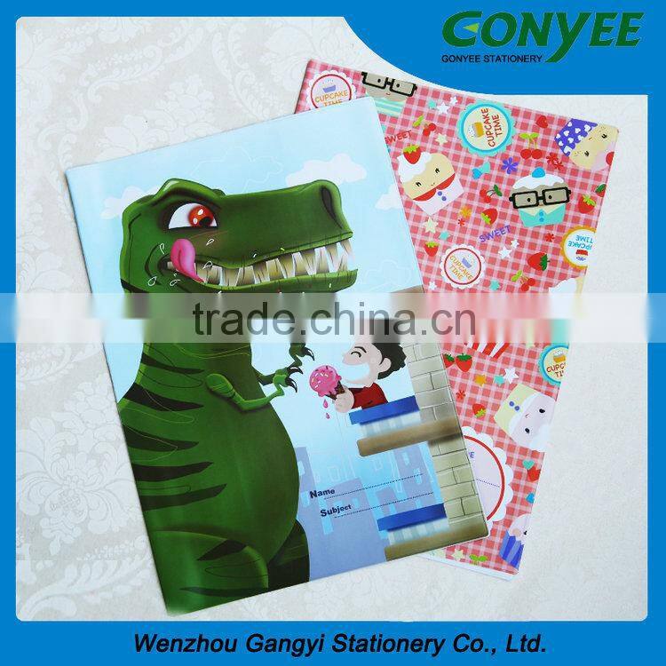 cheap stationery a3 plastic book cover