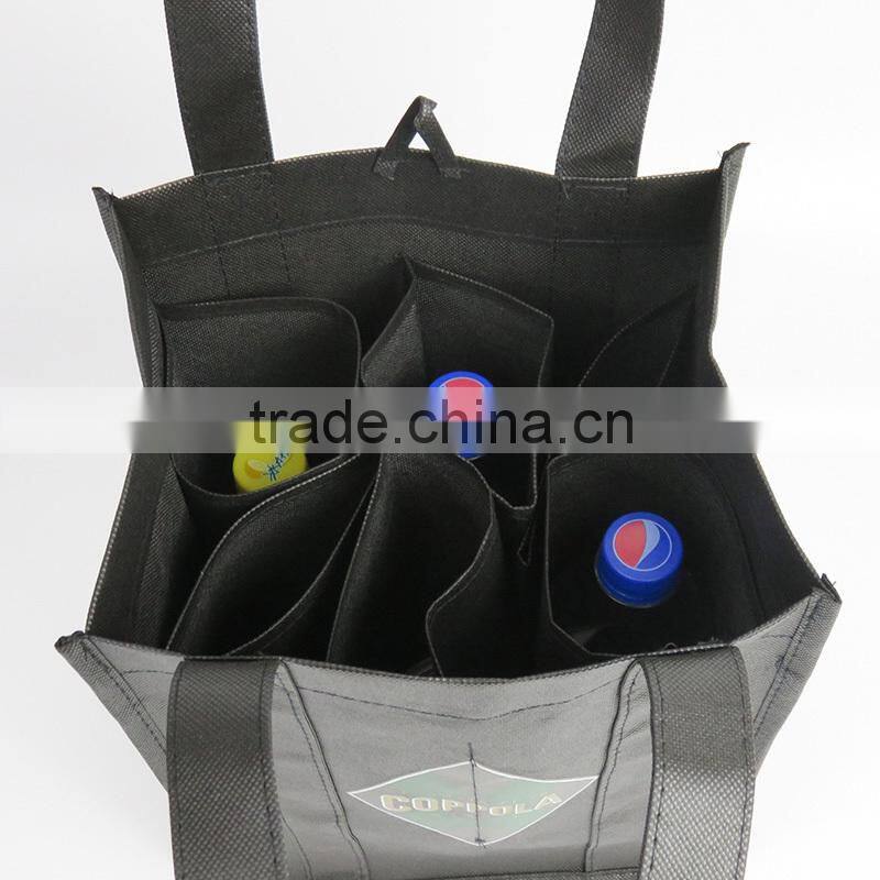 Reusable wine bottle gift bag