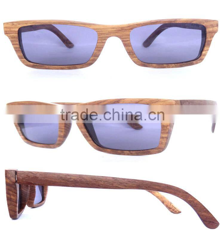 High Quality Wooden Frame Sunglasses/Bamboo Sunglasses