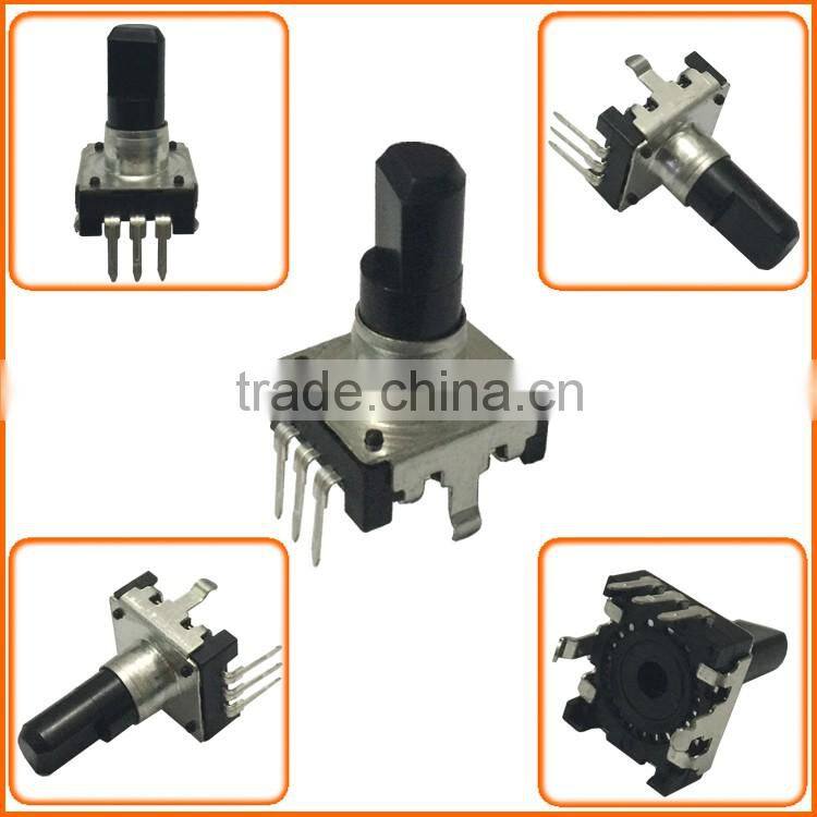 yuhao 12mm of plastic shaft rotary encoder shatf l=20mm 24 pluse